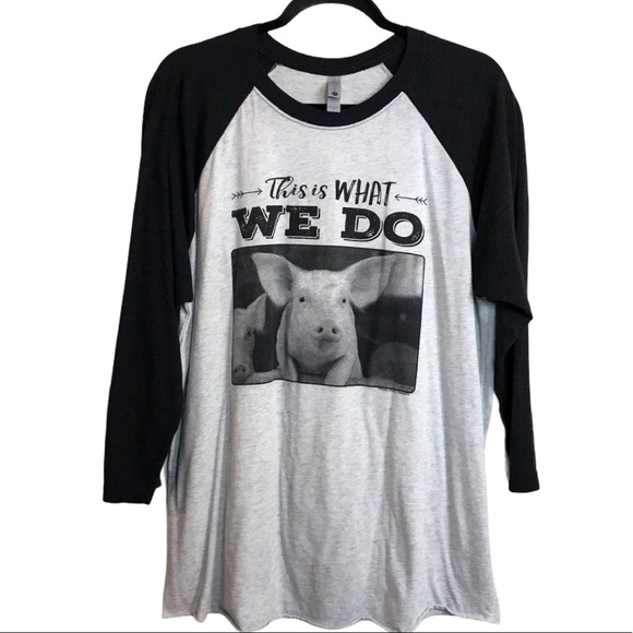 Next Level Apparel Tops - Custom print tee sz xl